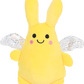SHSFM7 - 8" Pink and Yellow Spandex Rabbit with Wings Plush,2 asst - 132 units - ShopUNIS!