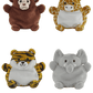 SHSJCB - 5 - 5" JUNGLE CHUBZEEZ BEANIES 4 ASST - 24pcs - ShopUNIS!