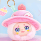 SHSKMN2 - 6" Hat Bubble Plush Face Clip Blind Box - 6 units - ShopUNIS!