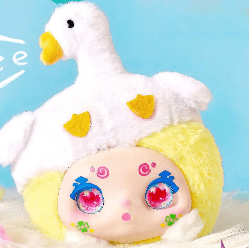 SHSKMN2 - 6" Hat Bubble Plush Face Clip Blind Box - 6 units - ShopUNIS!