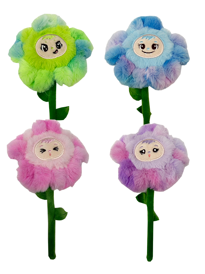 SHSLBB - FLW –Yoonique Cutie Flowers 9" Plush Asst - ShopUNIS!