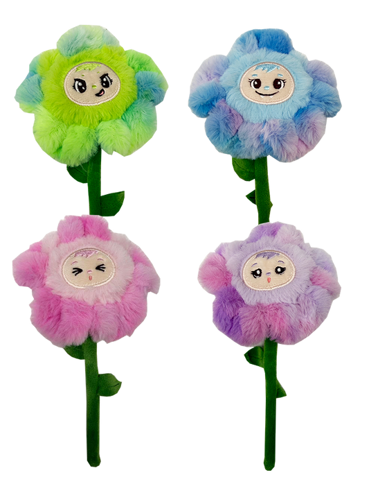 SHSLBB - FLW –Yoonique Cutie Flowers 9" Plush Asst - ShopUNIS!
