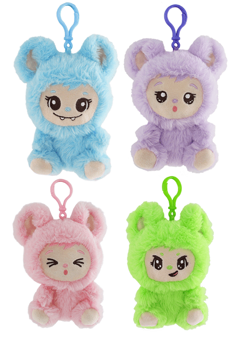 SHSLBB - S1 - Lababies Series 1 4.5" Keychain Assorted - ShopUNIS!