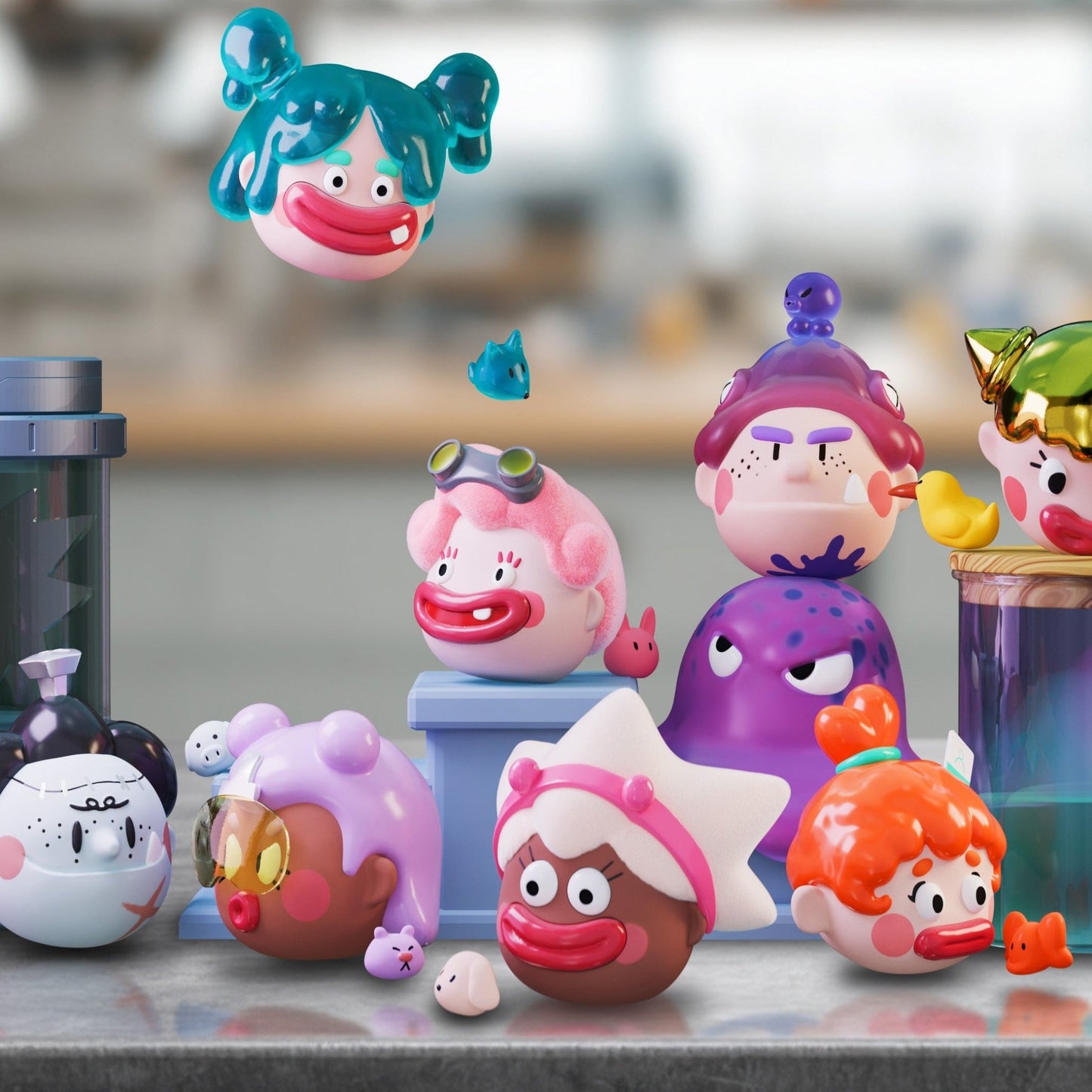 SHSSP16 - Ugly and Cute Family Mad Scientist - 96 units - ShopUNIS!