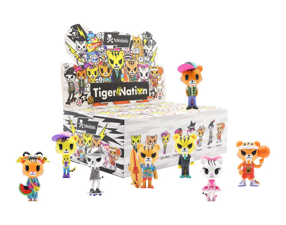 SHSTD10 - tokidoki Tiger Nation Blind Box- 96pcs - ShopUNIS!