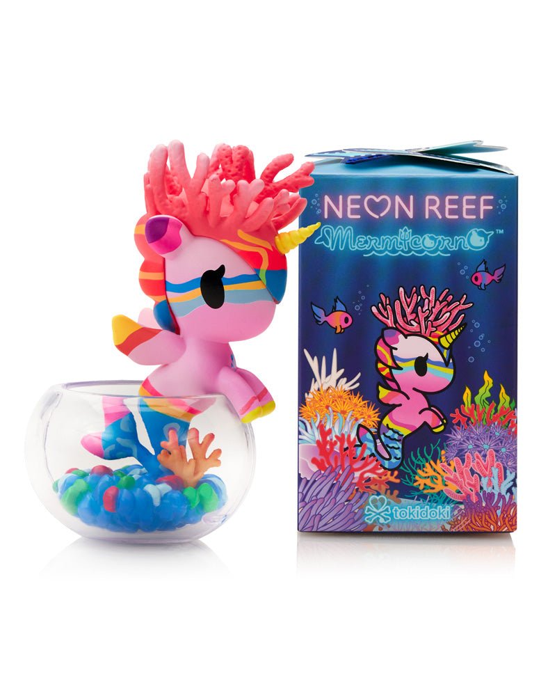 SHSTD13 - tokidoki - Neon Reef Mermicorno Blind Box - 96pcs - ShopUNIS!