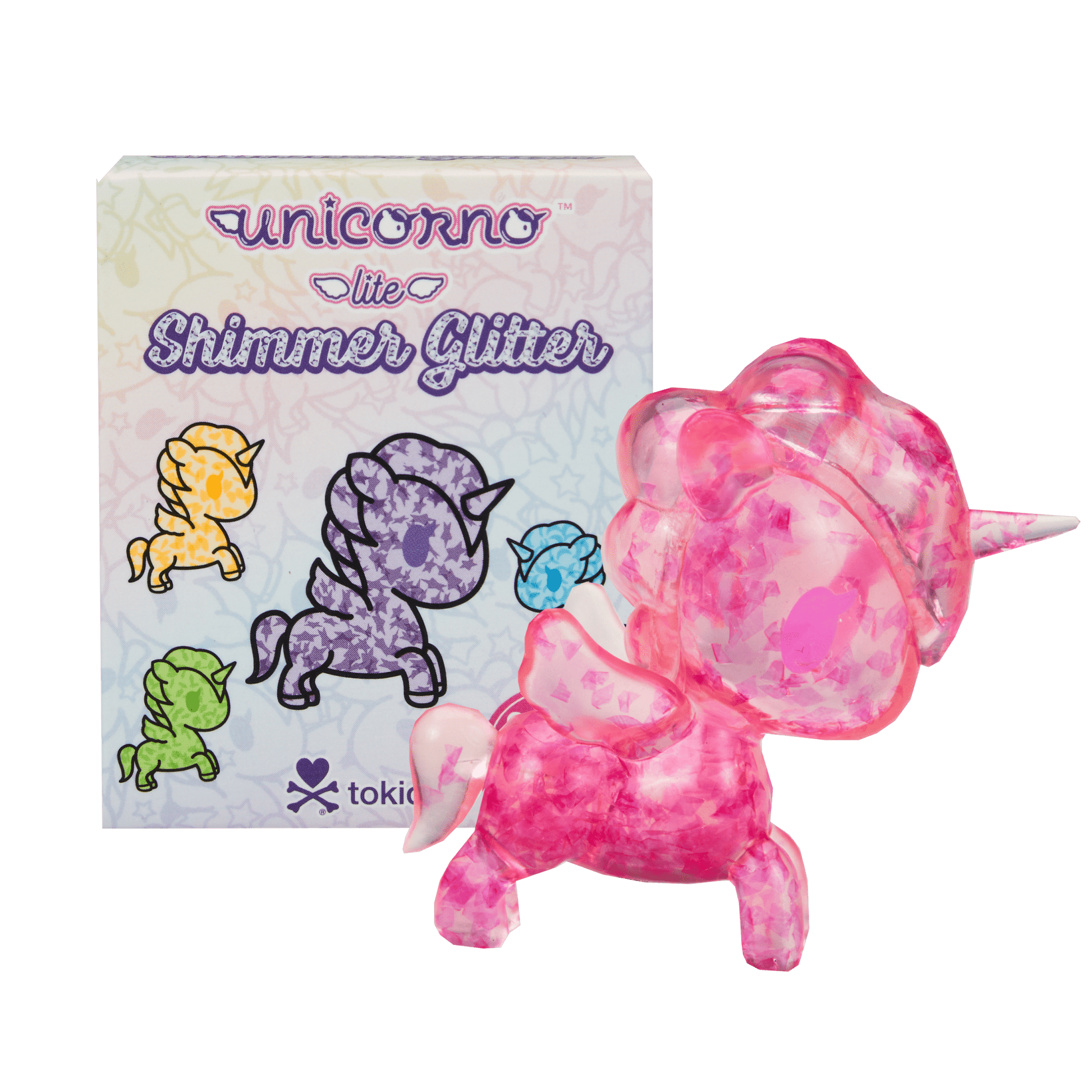 SHSTD17 - tokidoki - Unicorno Lite Shimmer Glitter Blind Box - 96pcs - ShopUNIS!