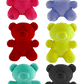 SHSVAL - 8 - 8" VAL CANDY BEAR - 24pcs - ShopUNIS!