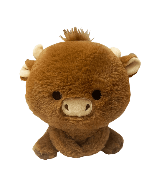 SHSYN10 - 7.5" BIG NOGGIN HIGHLAND COW - 48 units - ShopUNIS!