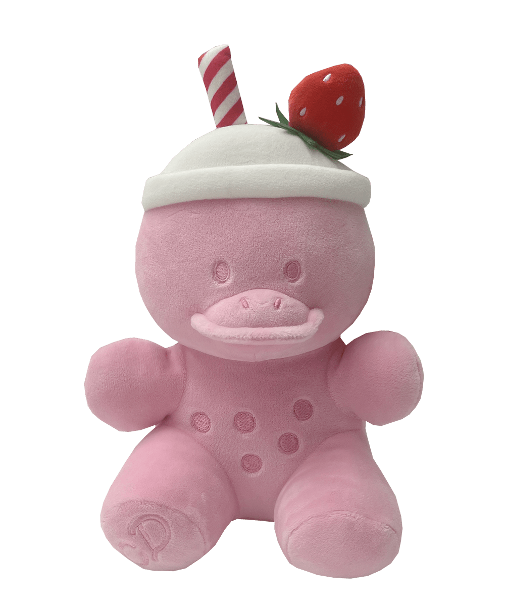 SHSYN11 - 8" SQUISHY HYBRID BOBA TEA DUCK - 48 units - ShopUNIS!