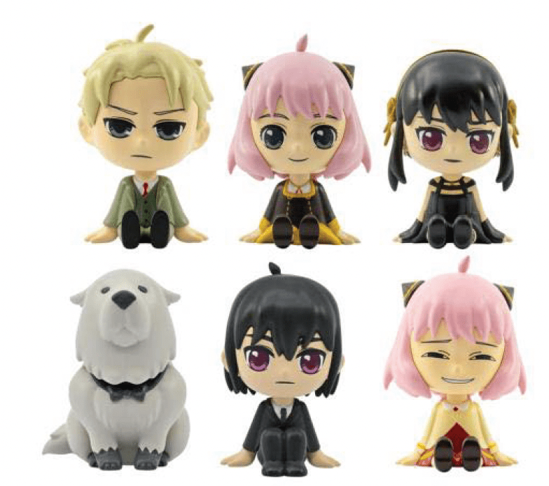 Spy x Family Bobble Head Blind Box- 6 units - ShopUNIS!