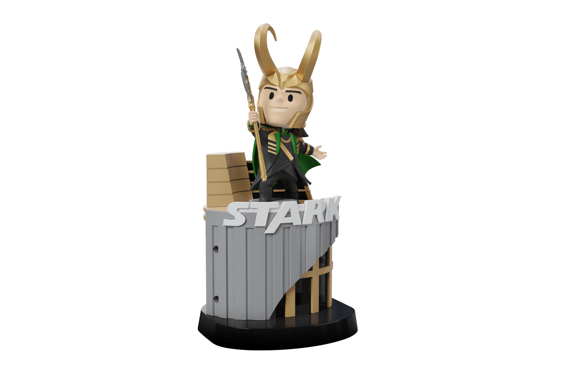 Vend - M - BK - The Infinity Saga Stark Tower - 72 units - ShopUNIS!