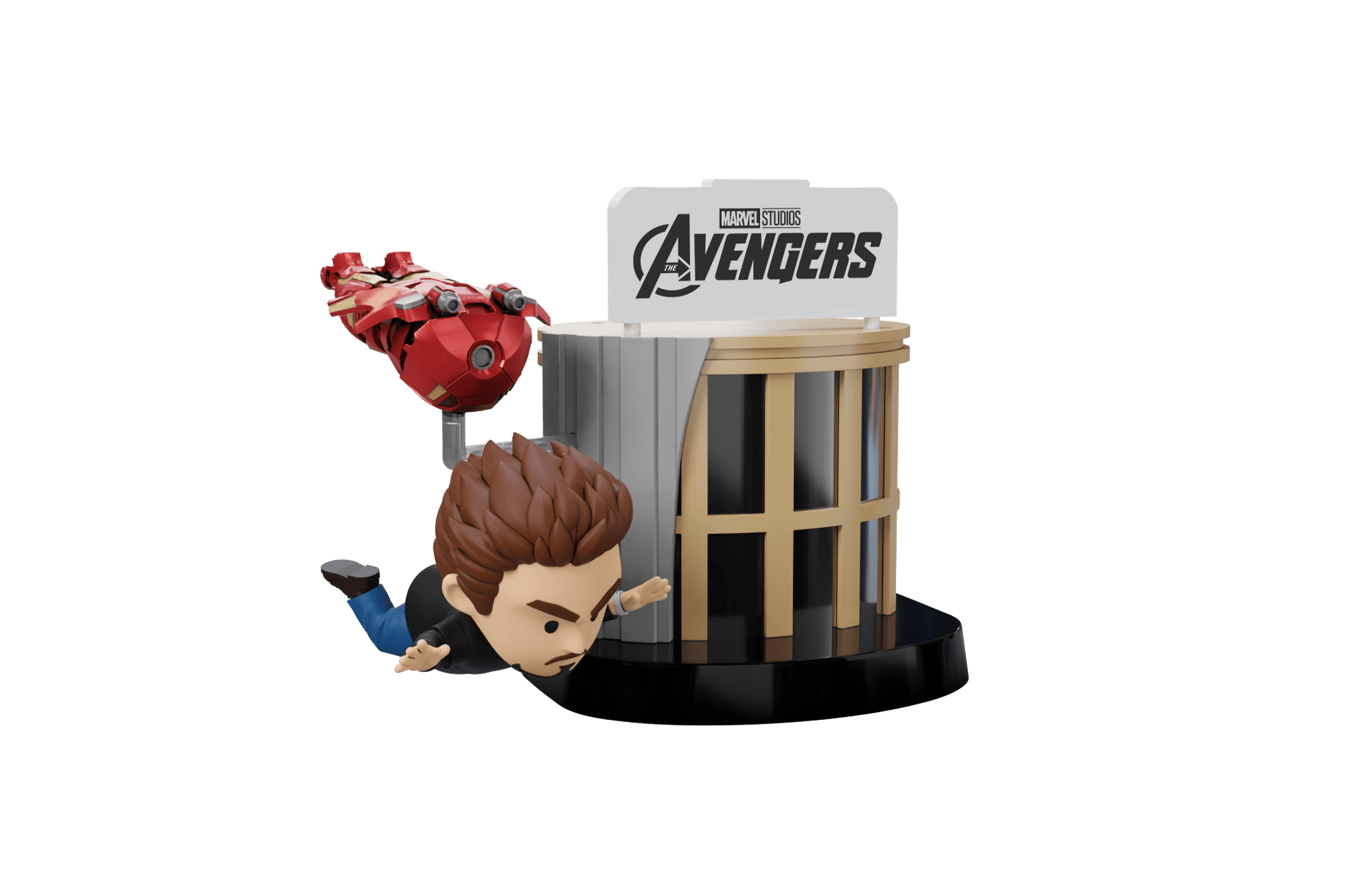 Vend - M - BK - The Infinity Saga Stark Tower - 72 units - ShopUNIS!