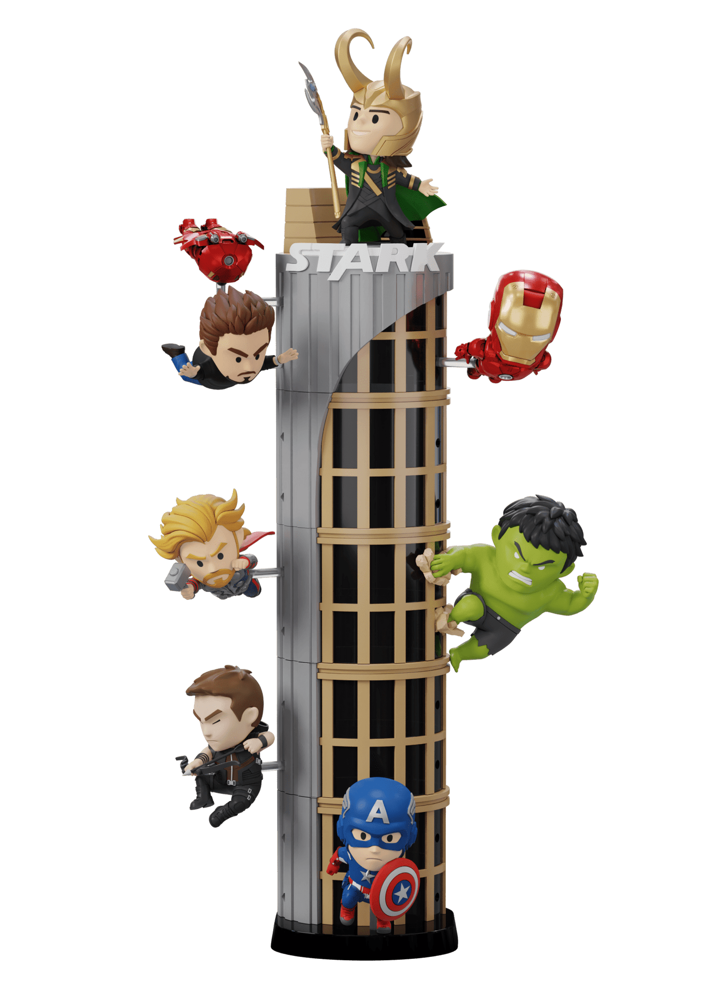 Vend - M - BK - The Infinity Saga Stark Tower - 72 units - ShopUNIS!