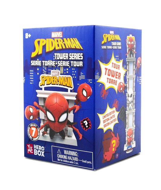 Vend-M-YM-Hero Box Spiderman Tower Blind Box - ShopUNIS!