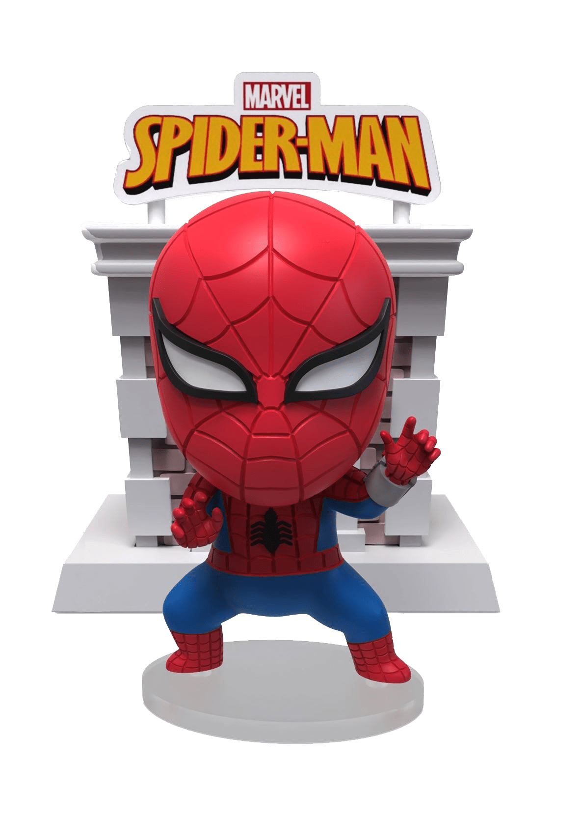 Vend-M-YM-Hero Box Spiderman Tower Blind Box - ShopUNIS!