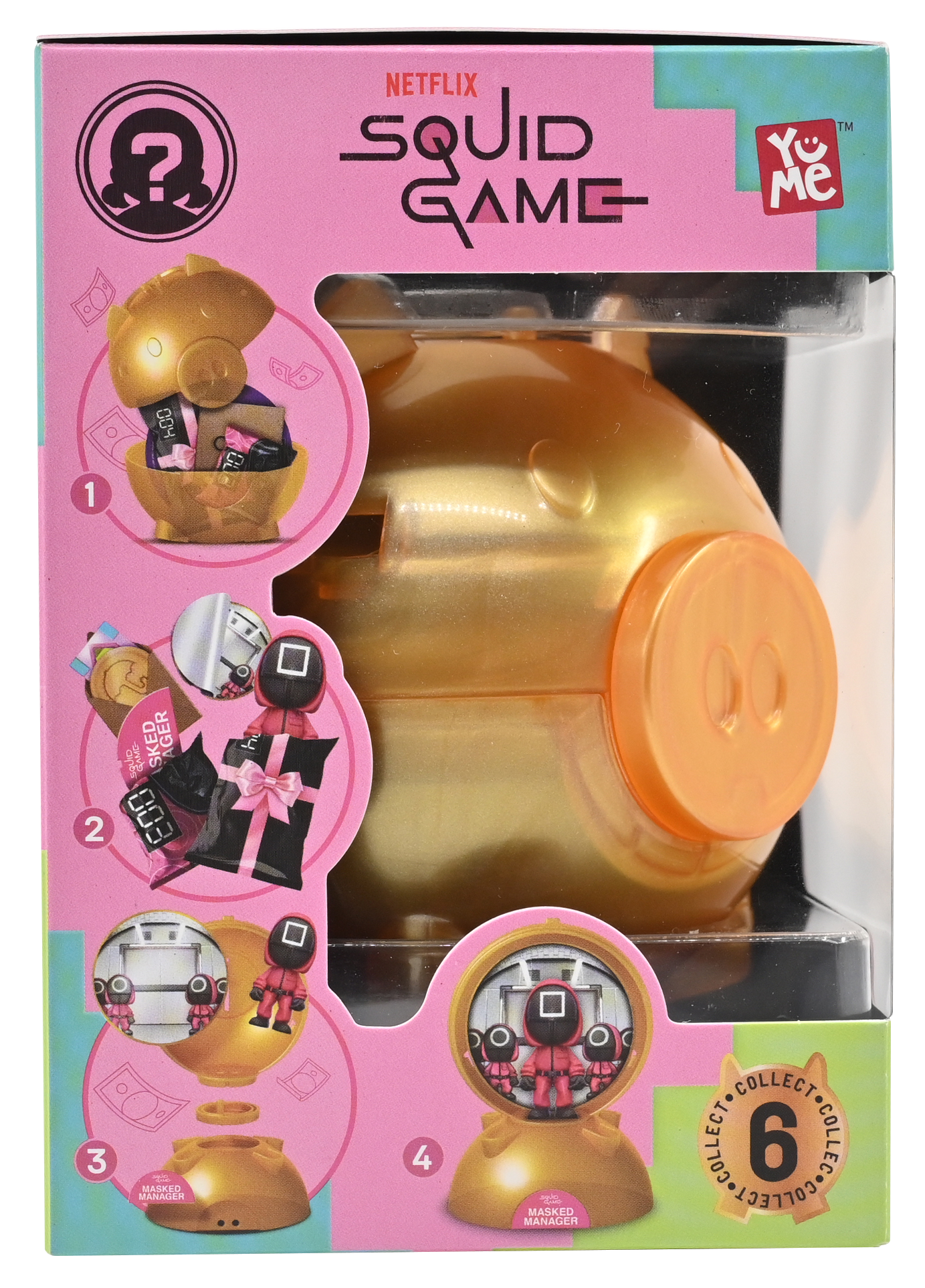 Vend - M - YM - Squid Game YuMe Piggy Bank Capsule - 6 units - ShopUNIS!