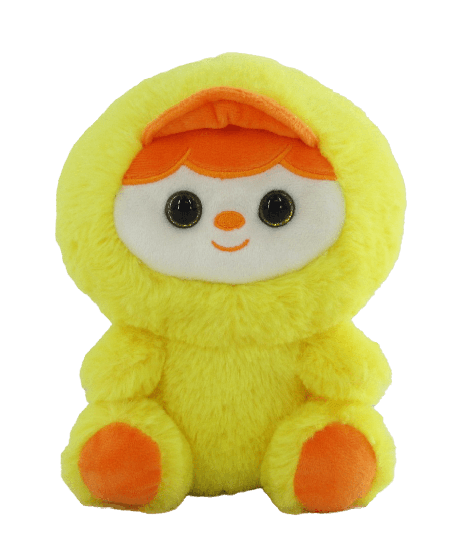 YP1241 - 8HKASST - 8" HOODIE KAWAII W/ SPARKLE EYES - ShopUNIS!