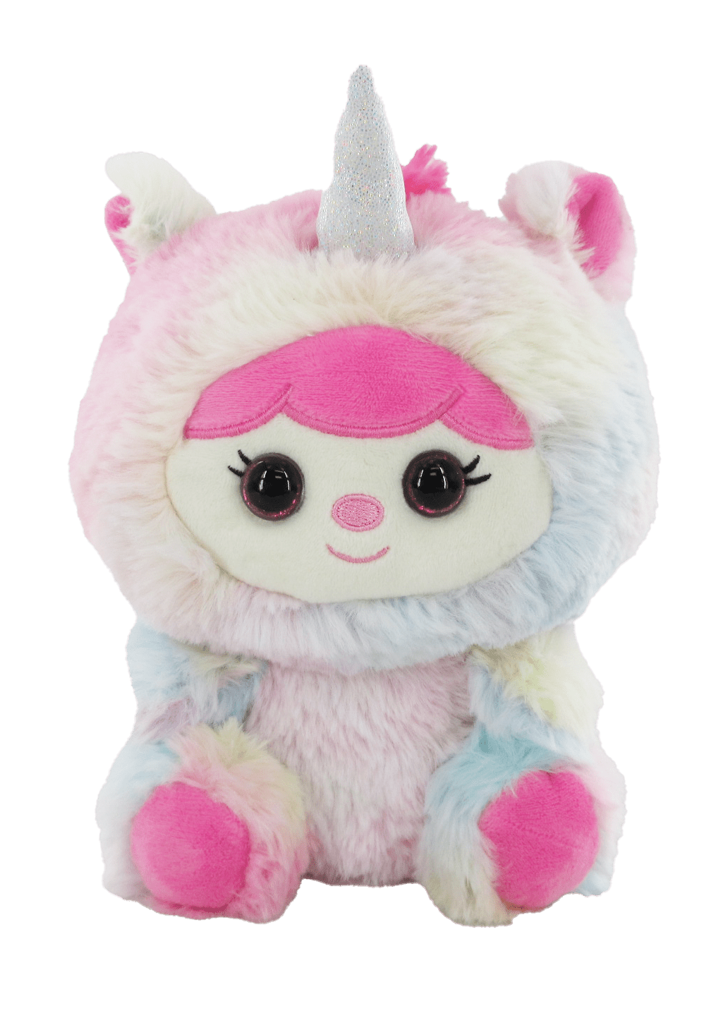YP1241 - 8HKASST - 8" HOODIE KAWAII W/ SPARKLE EYES - ShopUNIS!